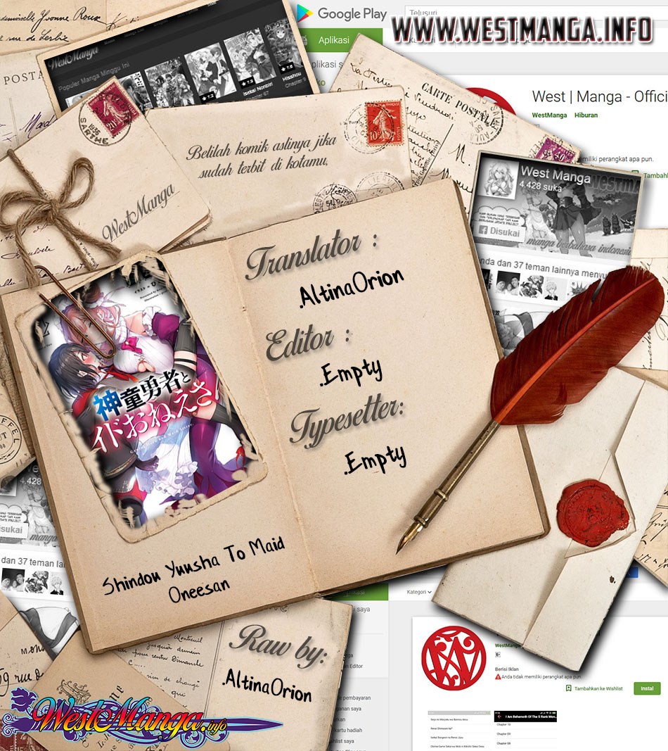 Shindou Yuusha to Maid Oneesan Chapter 01 Bahasa Indonesia